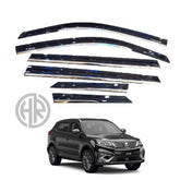 Proton X70 (2021–2022) TXR Chrome Door Visors Perfect Airflow & Comfort